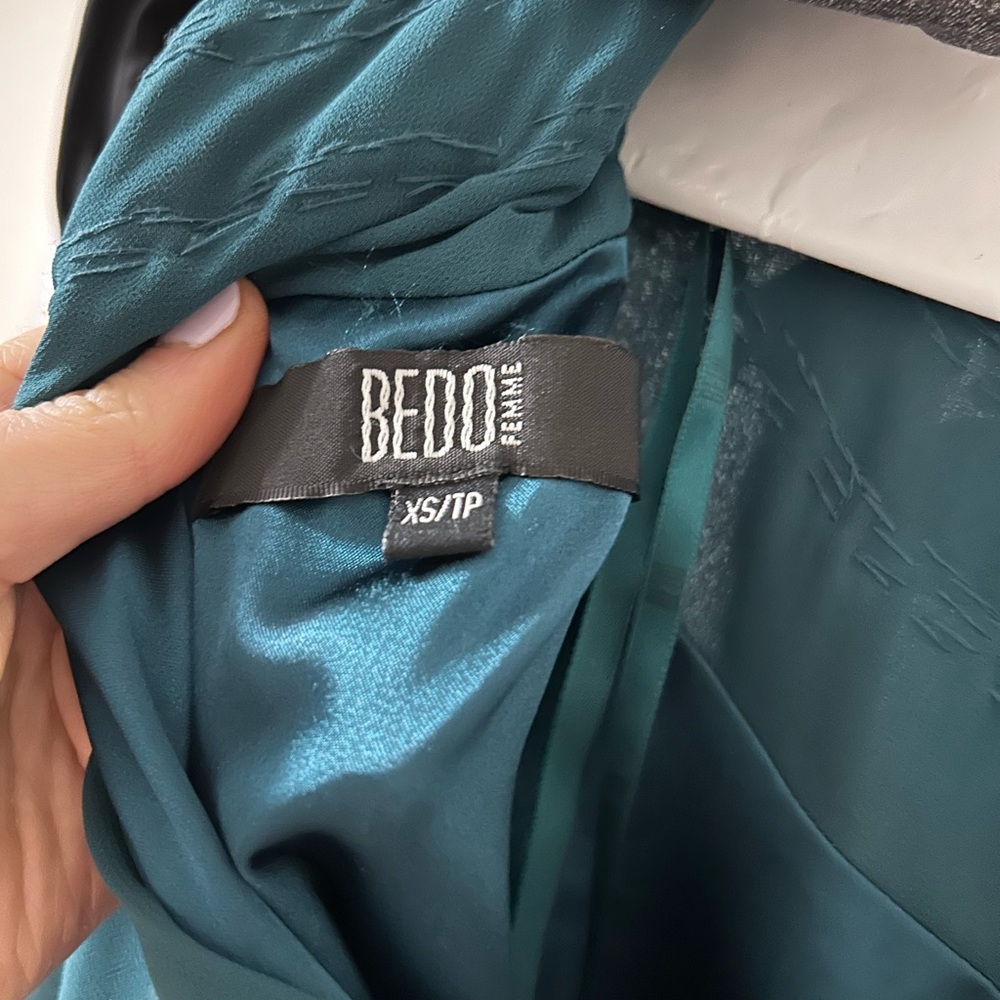 Chic turquoise dress - Picture 8 of 10